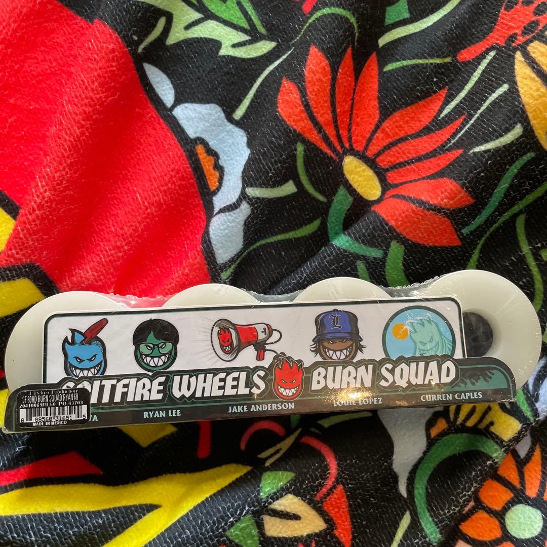 SPITFIRE BURN SQUADスケボーウィール　60mm80HD
