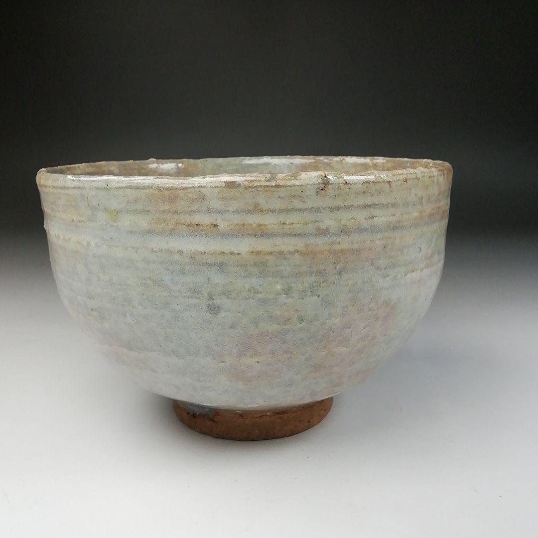 Ｔ８７　茶碗　『萩茶碗』『泉流山　吉賀大雅』　共箱　抹茶碗　茶道具