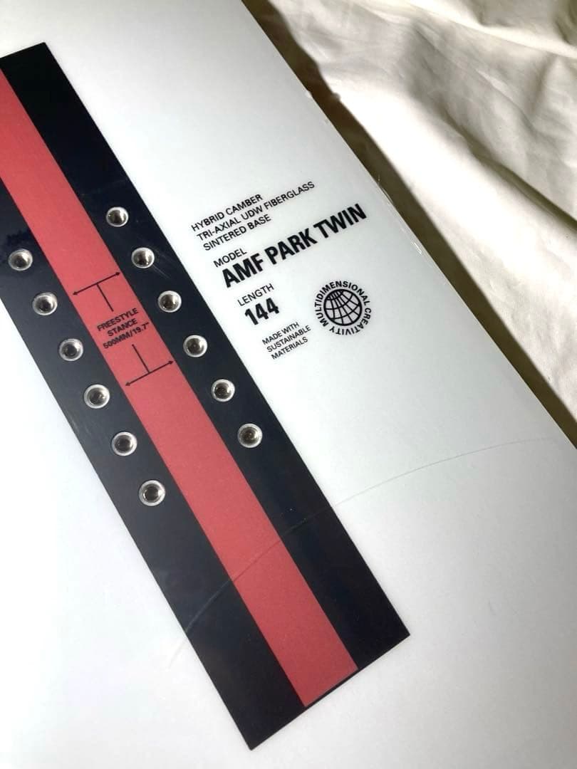 新品未使用品値下2324WHITESPACE AMF PARK TWIN144㎝