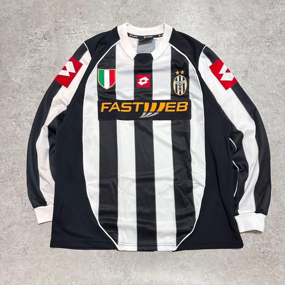 02-03 JUVENTUS LOTTOユヴェントス ユニフォーム 選手用 長袖