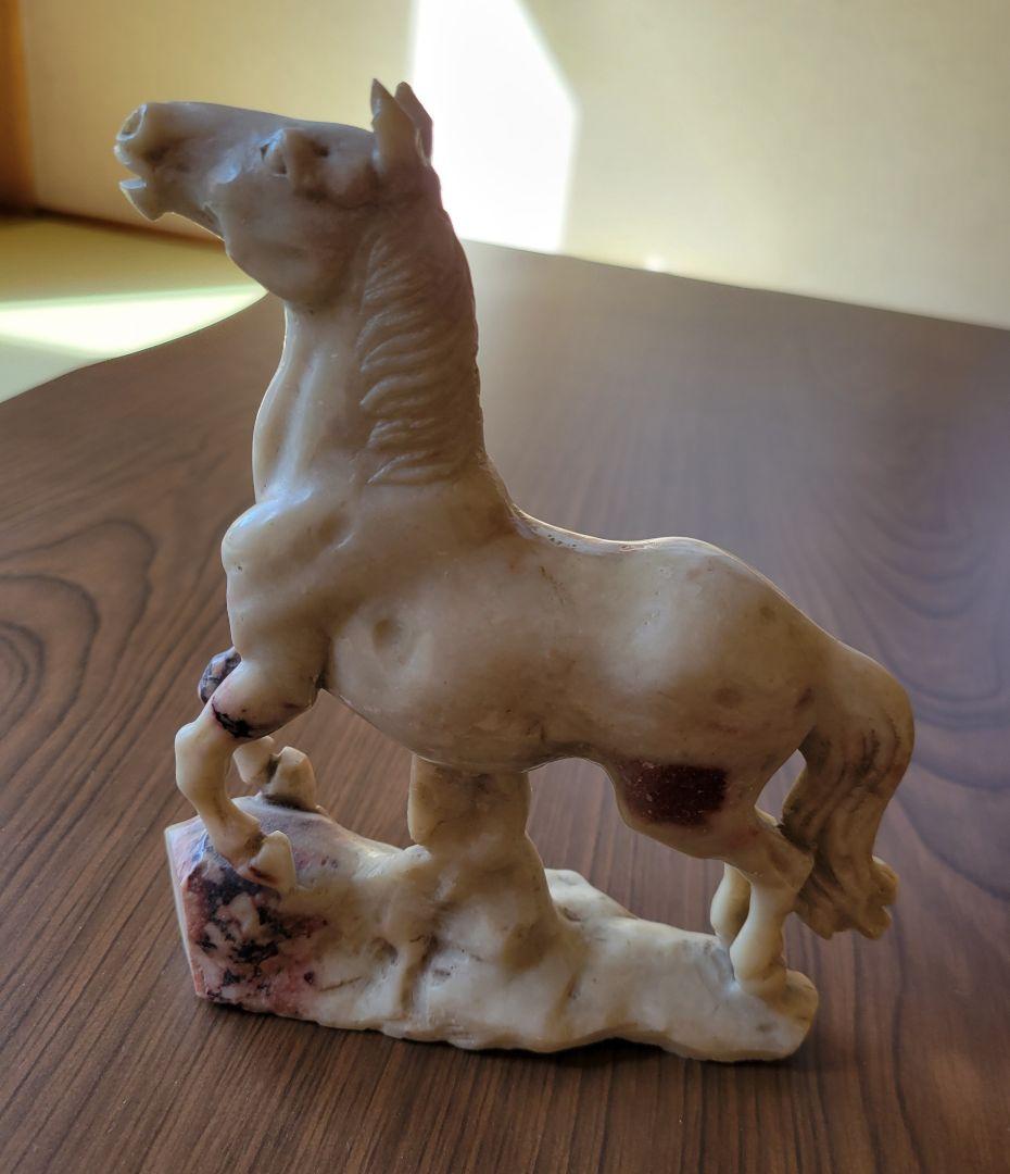 中国産寿山石　馬