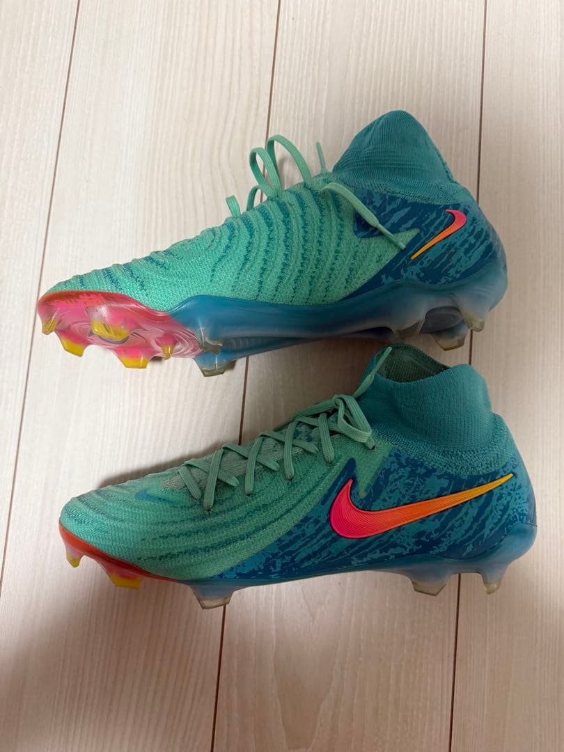 NIKE ファントムGXエリート(FG)サッカーシューズ アクアブルー/ピンク