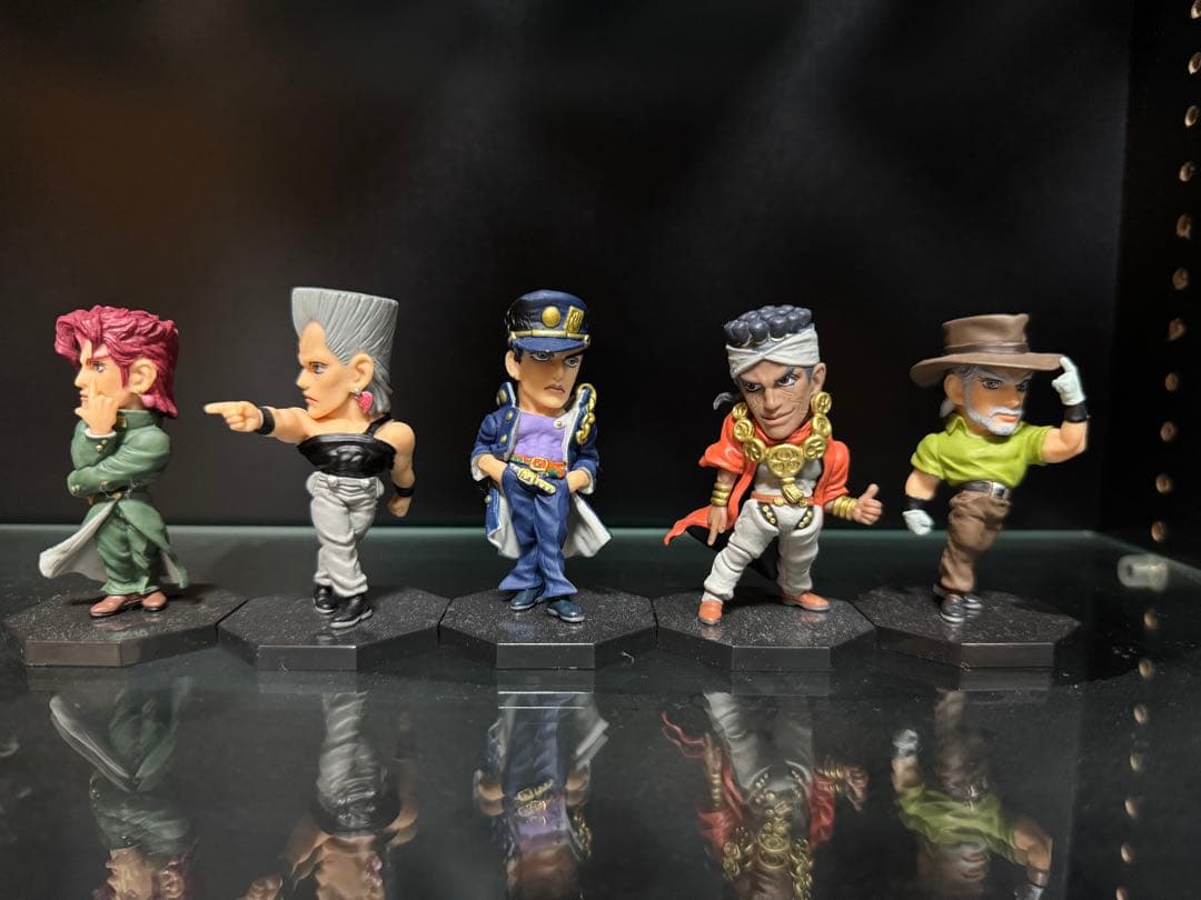ジョジョの奇妙な冒険のワールドコレクタブルフィギュア9体セット