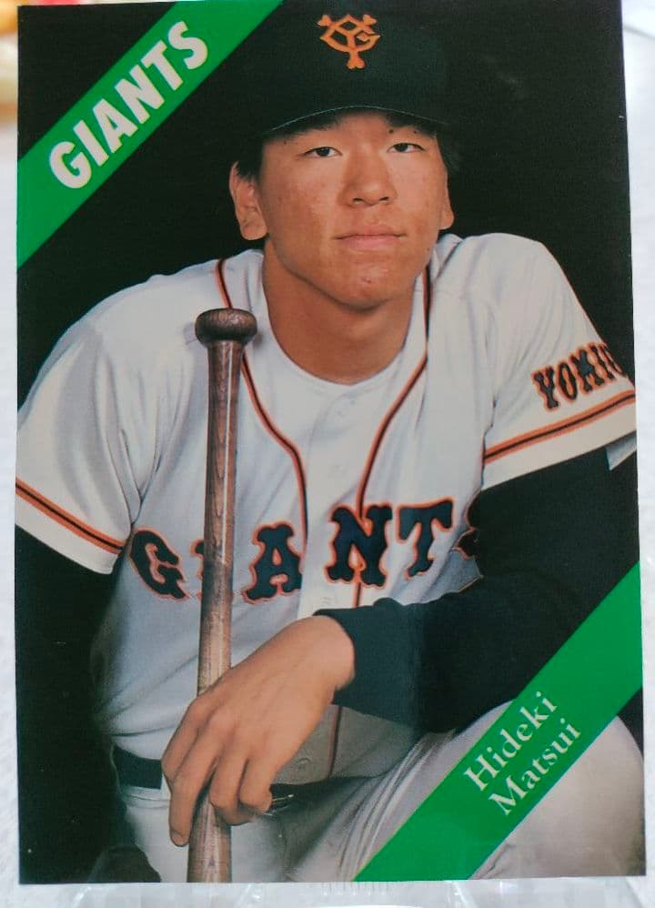 野球カード　松井秀喜　ジャイアンツ　６枚セット