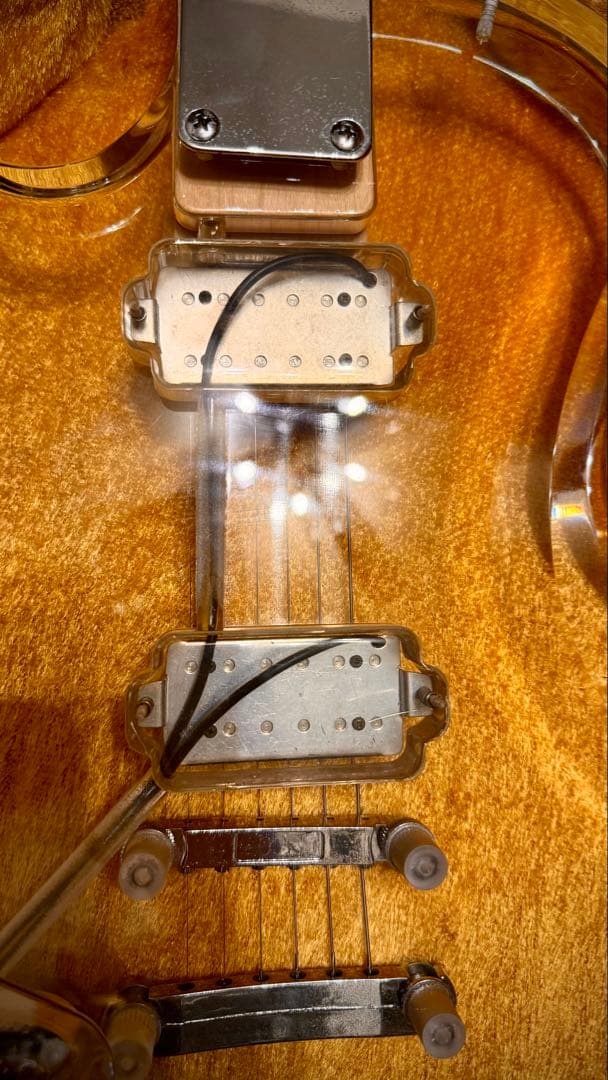 【レア・透明】アクリルレスポール