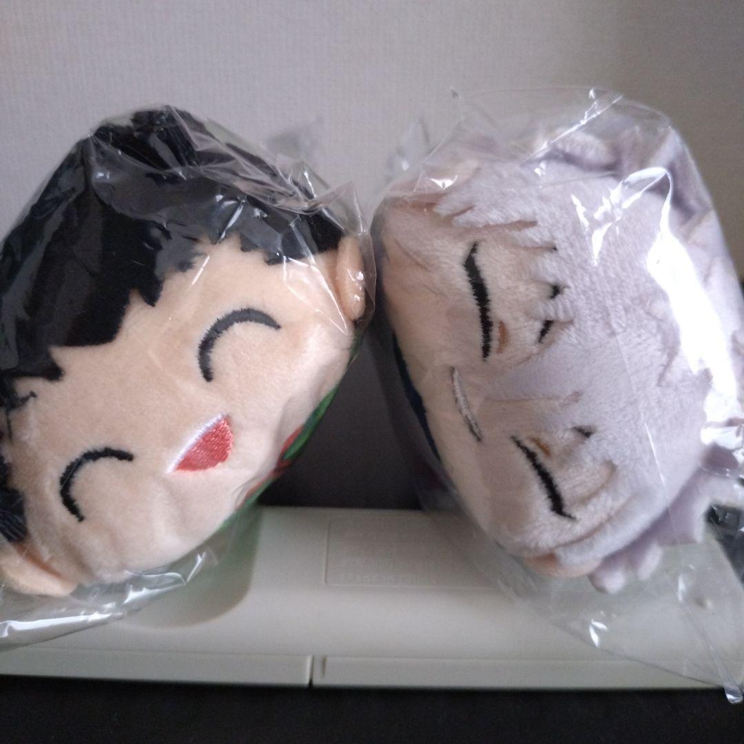 ハンターハンター　ぽてコロ　ぬいぐるみ　人形　にっこりゴン　にっこりキルア