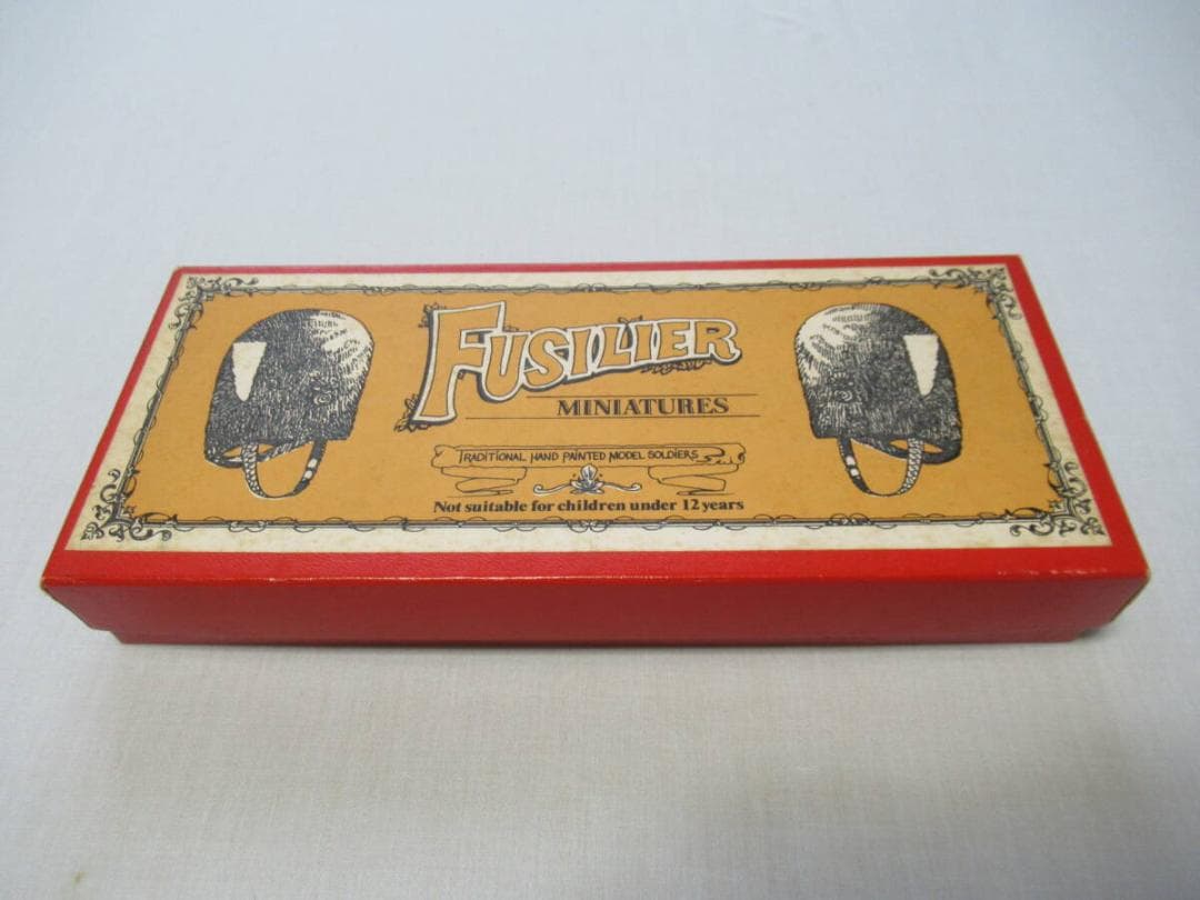 1980年代 英国製◆フュージリア SET19 ミニチュア WW2ドイツ歩兵6体