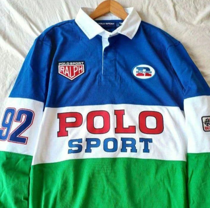 未使用！ポロスポーツ　ラガーシャツ　ポロラルフローレン　POLO SPORT