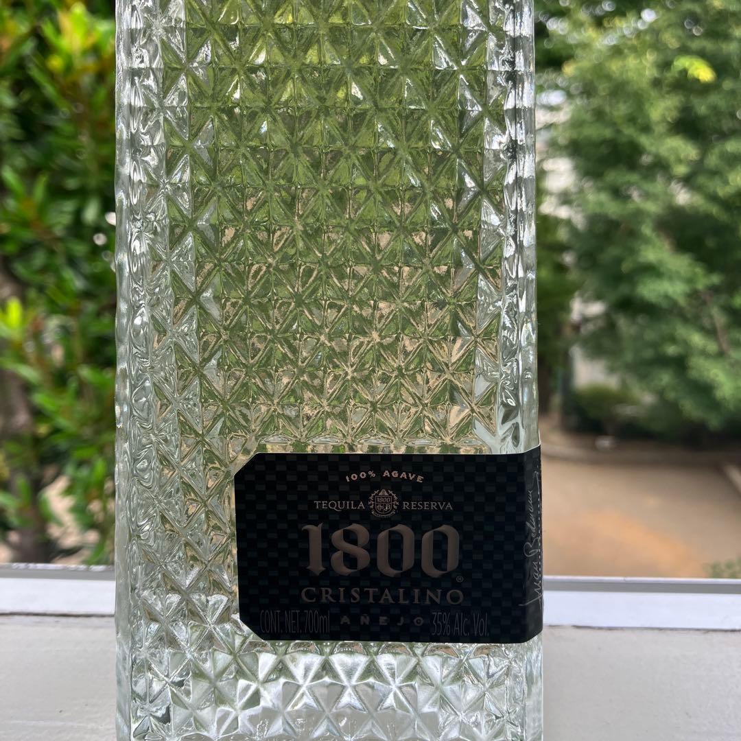 プレミアムテキーラ　1800 Cristalino