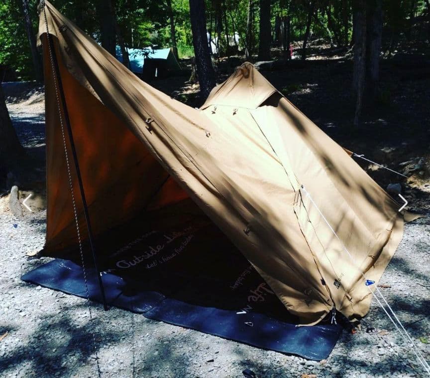 WAQ tc Alphaベージュ フロントオープン テント