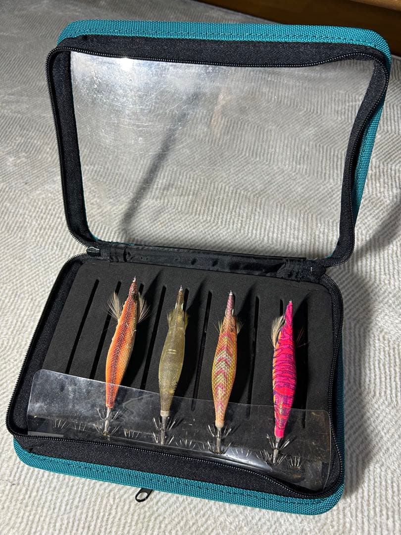 KOKO♡まとめ買い値下げ可能 エギング引退セット　エギ、バック、ケース