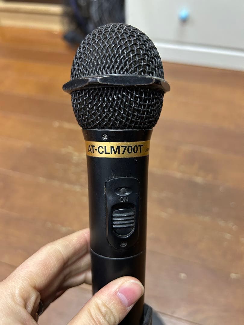 audio-technica AT-CLM700T マイクスタンド付き