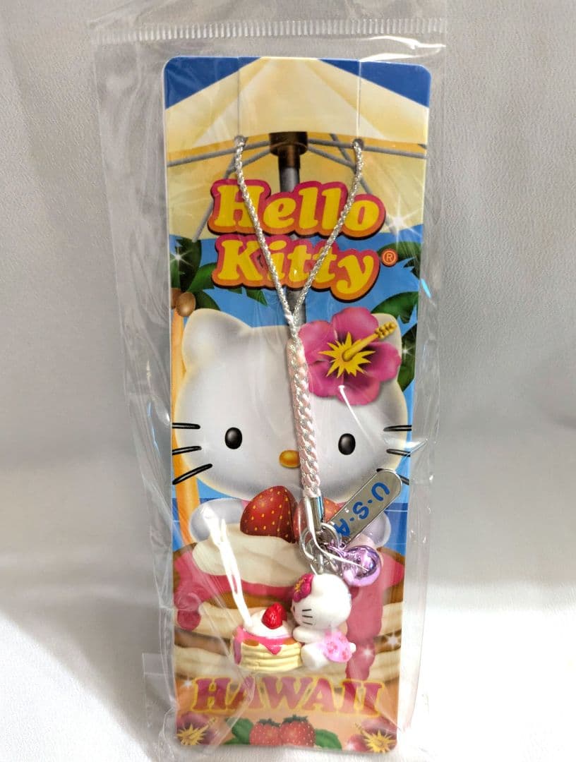 J*_様 ハワイ　ハローキティ ストロベリーパンケーキ 根付　2011　未開封