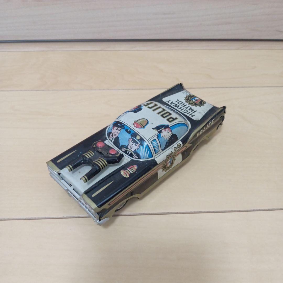 野村トーイ製 ビンテージのブリキ製パトカー