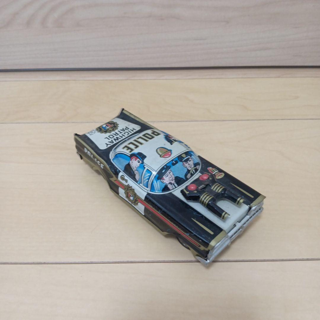 野村トーイ製 ビンテージのブリキ製パトカー