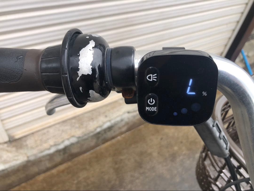 ブリヂストン最新電動アシスト自転車フロンティア26インチブラウンアルミボディー