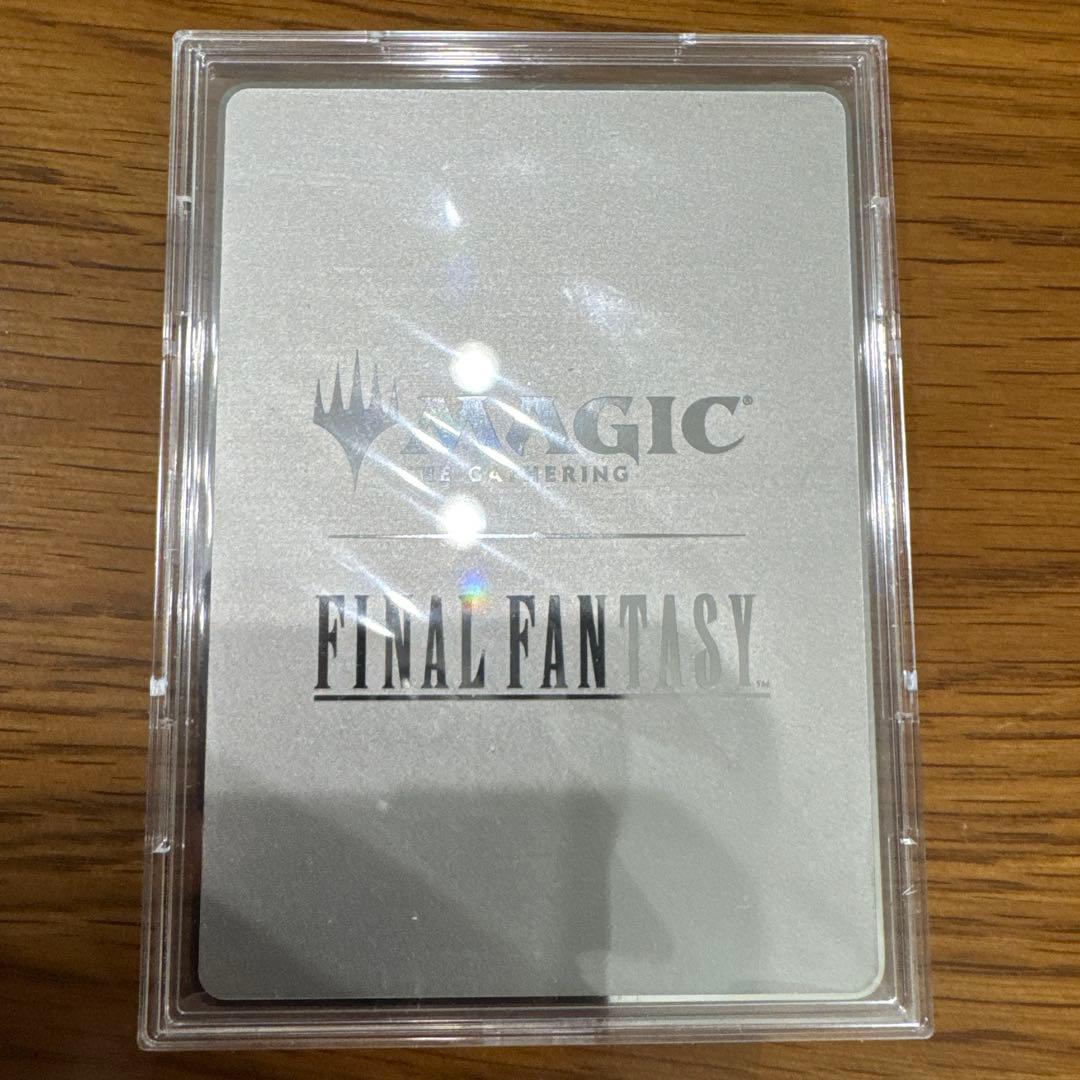 箱無し MTG マジック大戦祭 ステンレストークン 片翼の天使、セフィロス FF