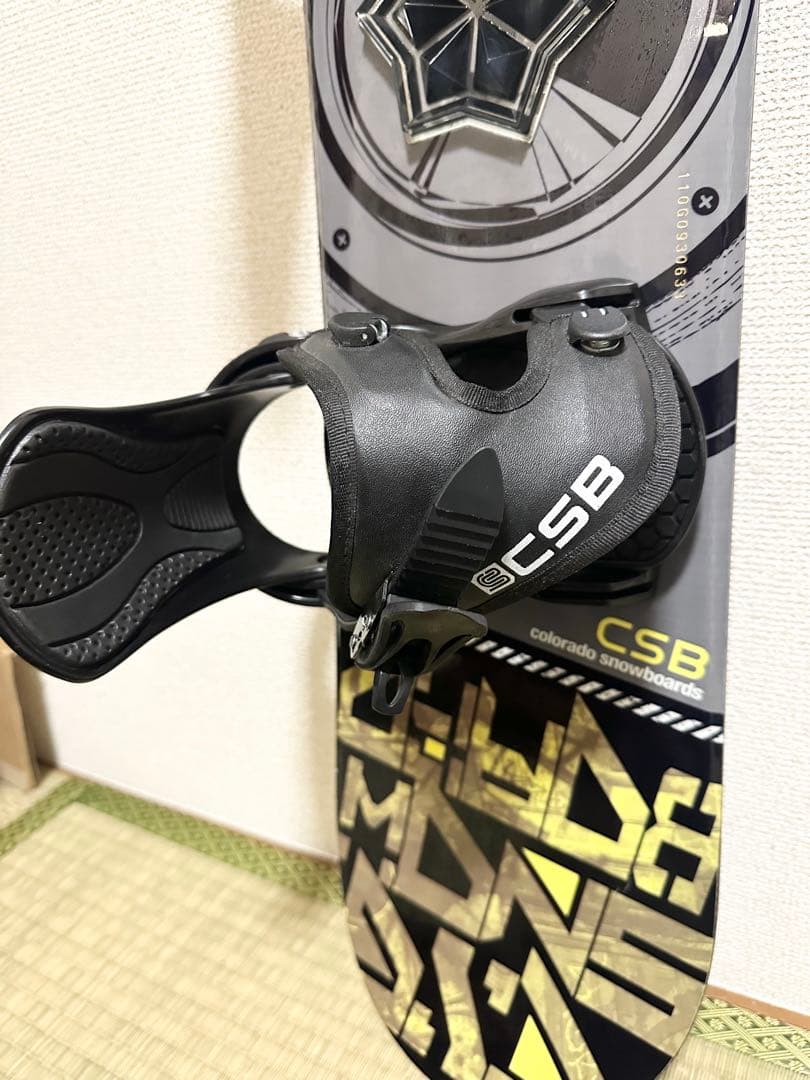 CSB スノーボード 110cm ビンディング付き セット ジュニア 初心者向け