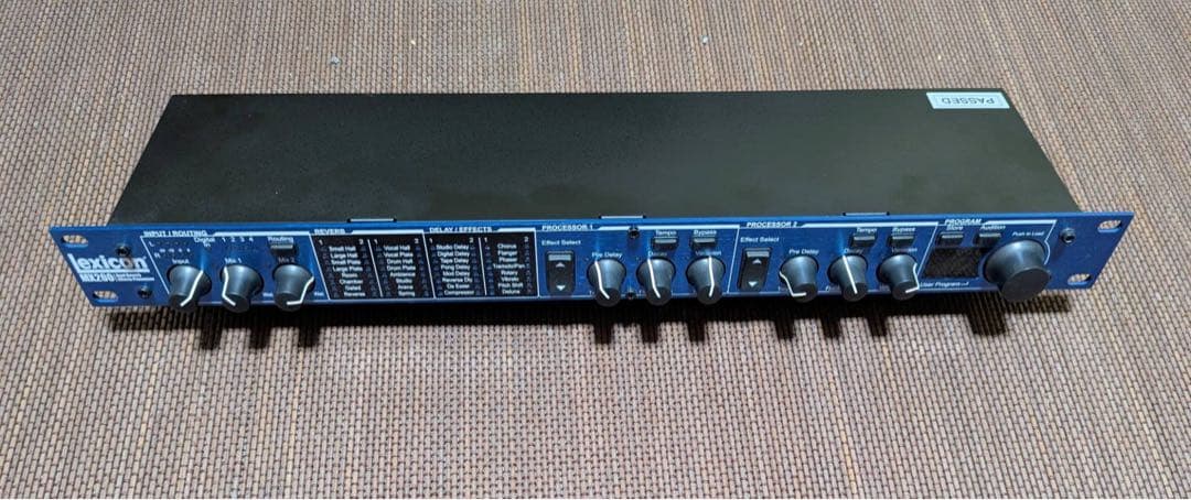 配信機器・PA機器・レコーディング機器 LEXICON MX200 FX