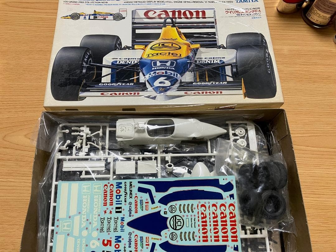 タミヤF1 1/20、青島文化教材社F1 1/43希少品