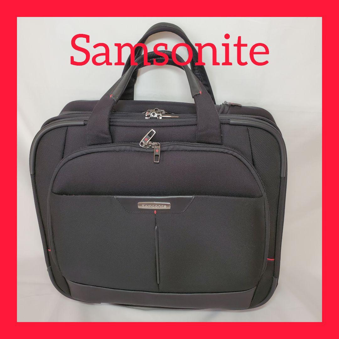Samsonite キャリーカート 黒 TSAキー付き
