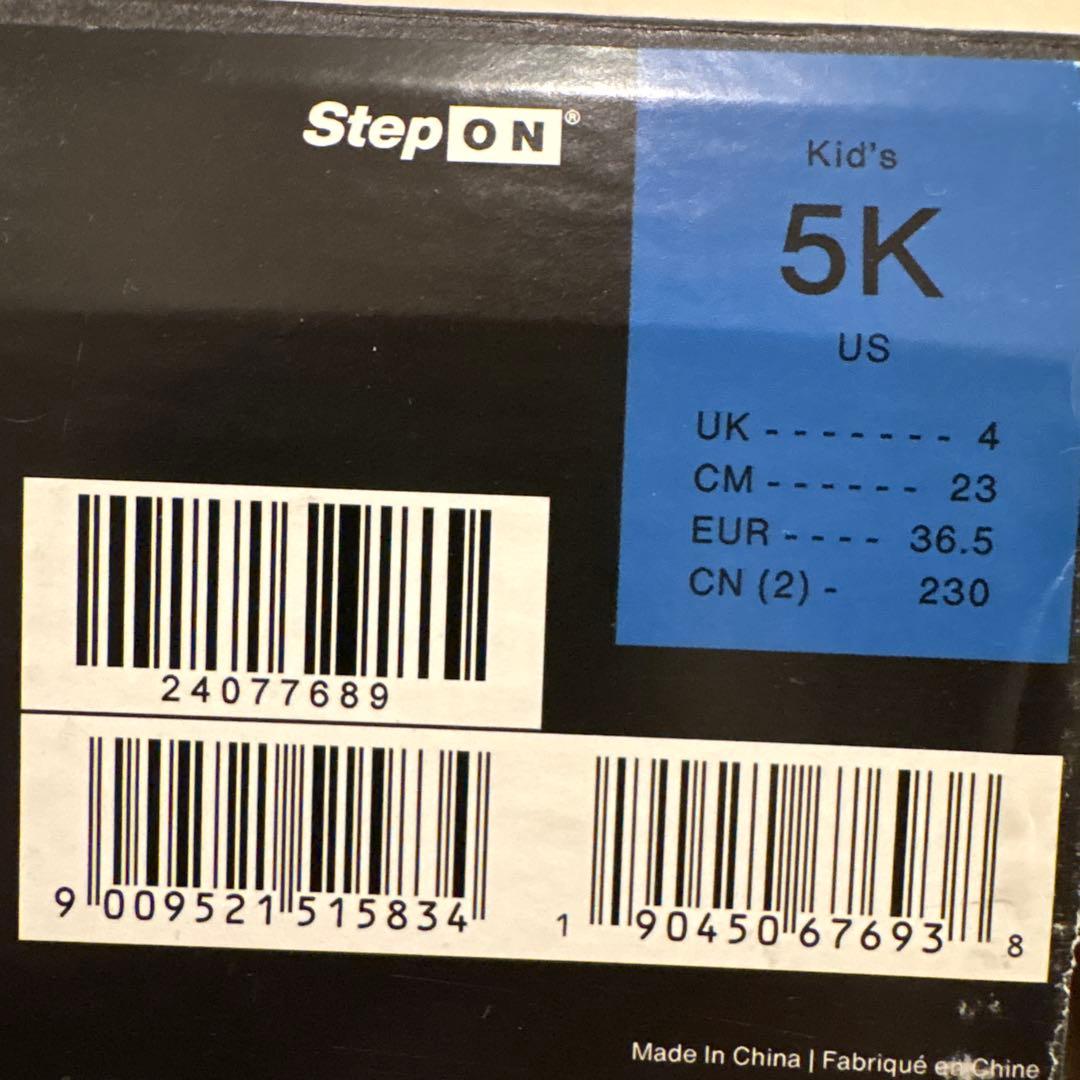 バートン キッズ ステップオン23cm 箱つき