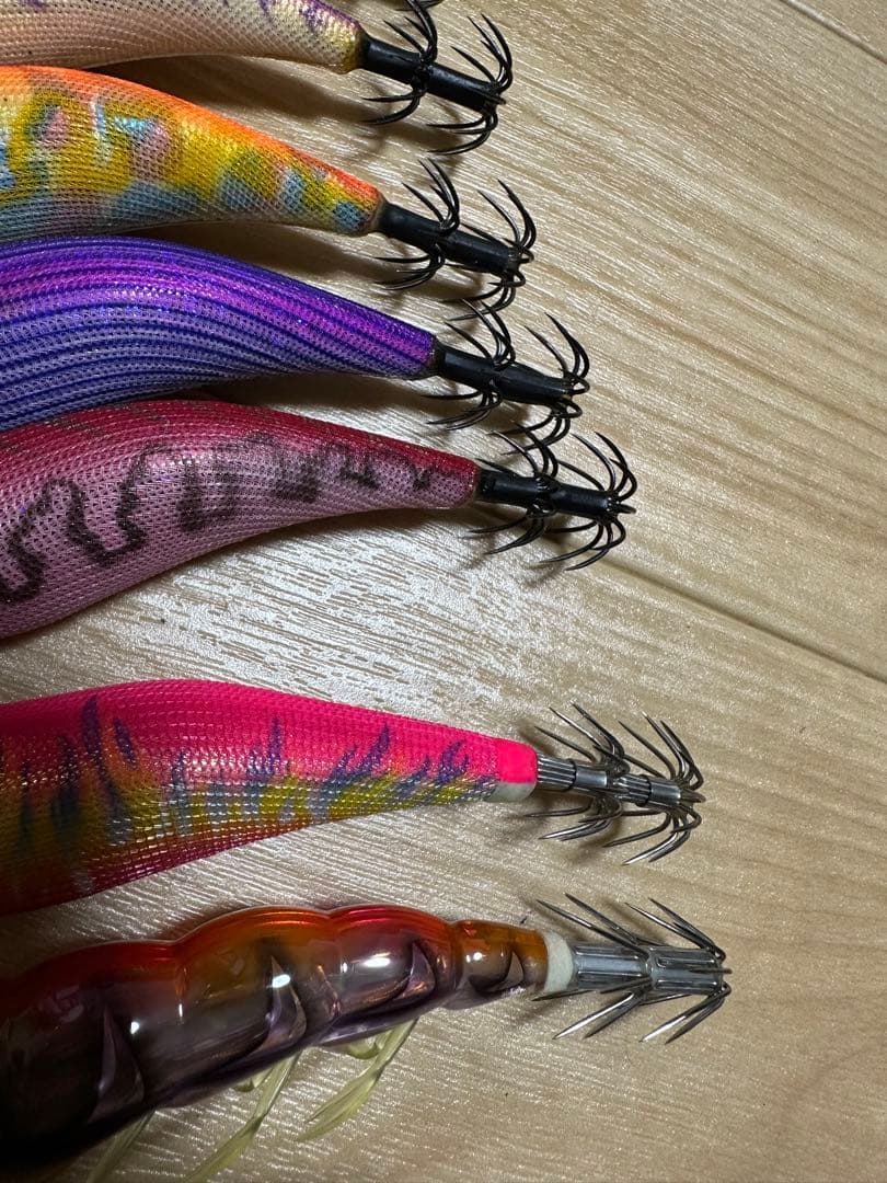 ダートマックス　3.5 14本、エギ王、パタパタ