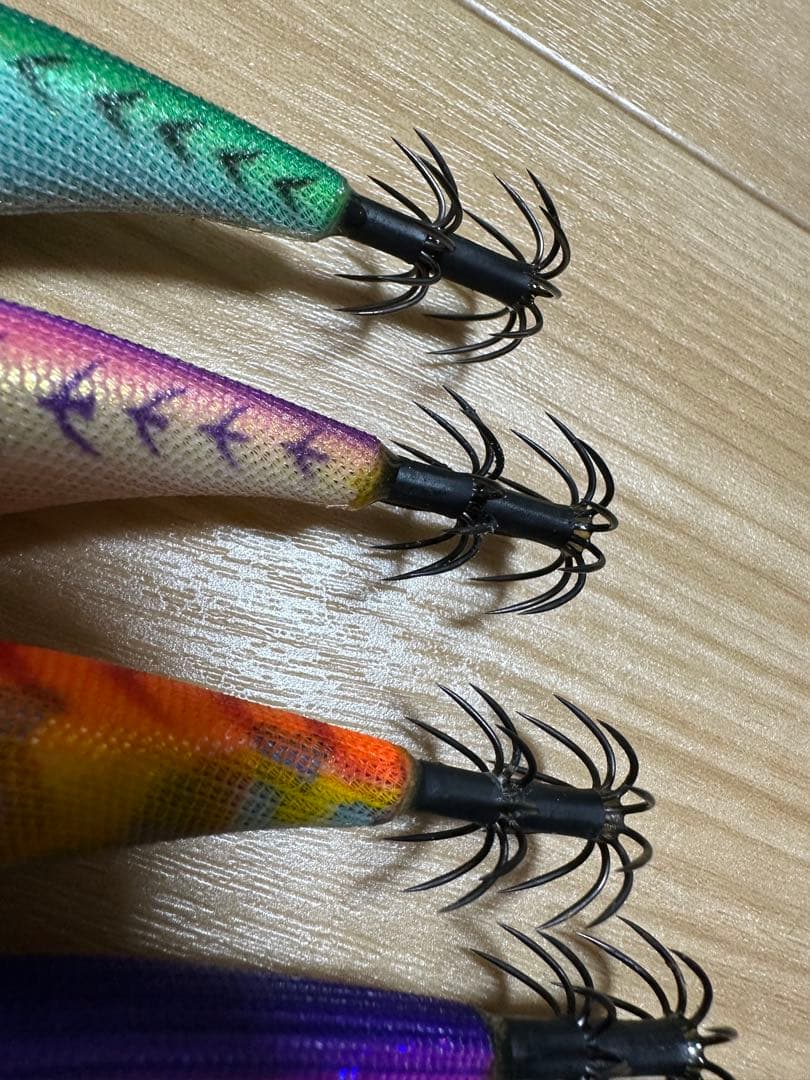 ダートマックス　3.5 14本、エギ王、パタパタ