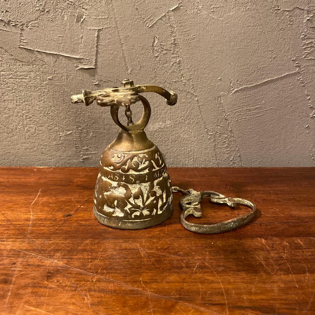 英国 アンティーク ドアベル 真鍮 ヴィンテージ インテリア コレクション
