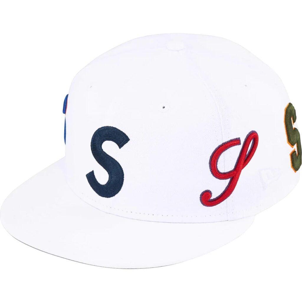 応援グッズ 8 supreme 25ss s logo new era white