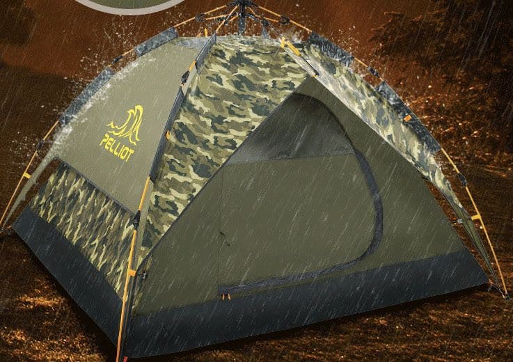 迷彩柄　テント　PELLIOT