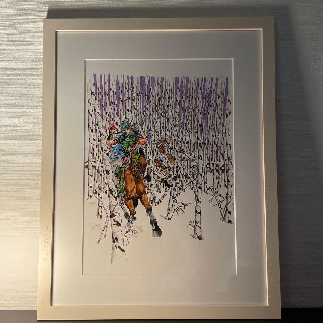 ジョジョ展　複製原画　ジャイロ　ジョニイ　7部
