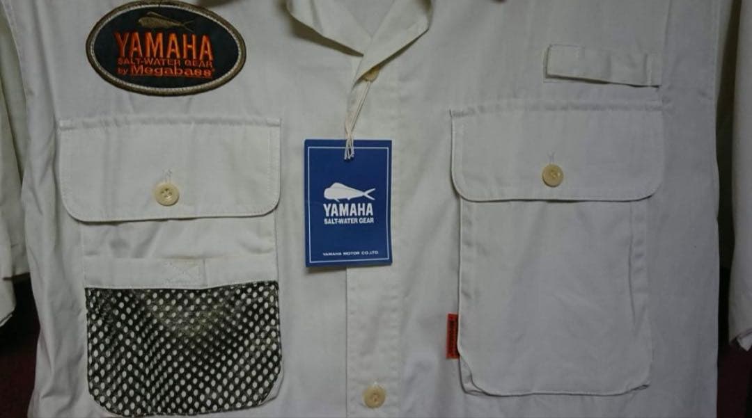 【激レア】Megabass メガバス×ヤマハ アングラーシャツハーフ パガーニ
