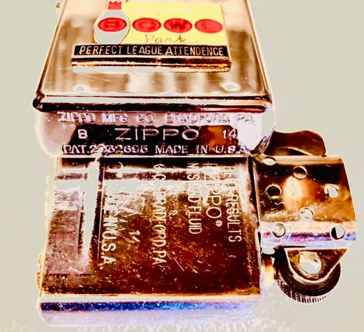 ロカビリー♠︎ボーリングクラブ♠︎エナメル七宝メタル\"50sスタイル