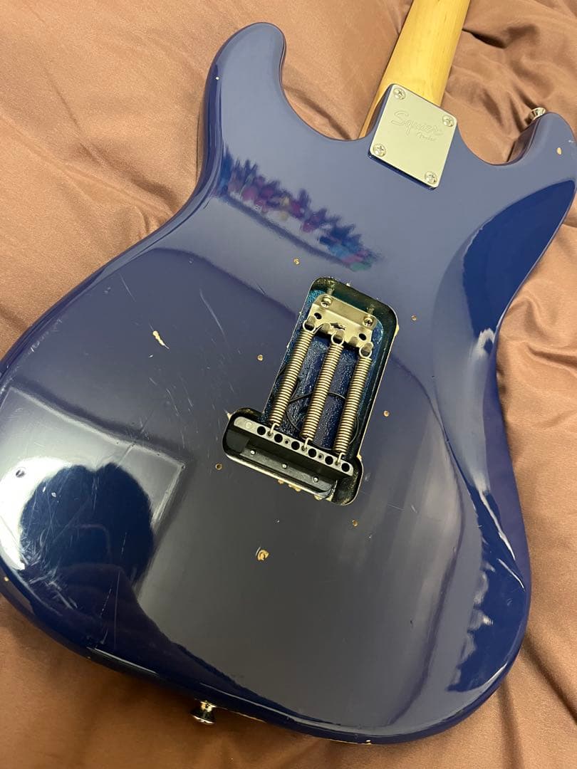 【調整済】Squier スクワイア　fender ストラト　エレキギター