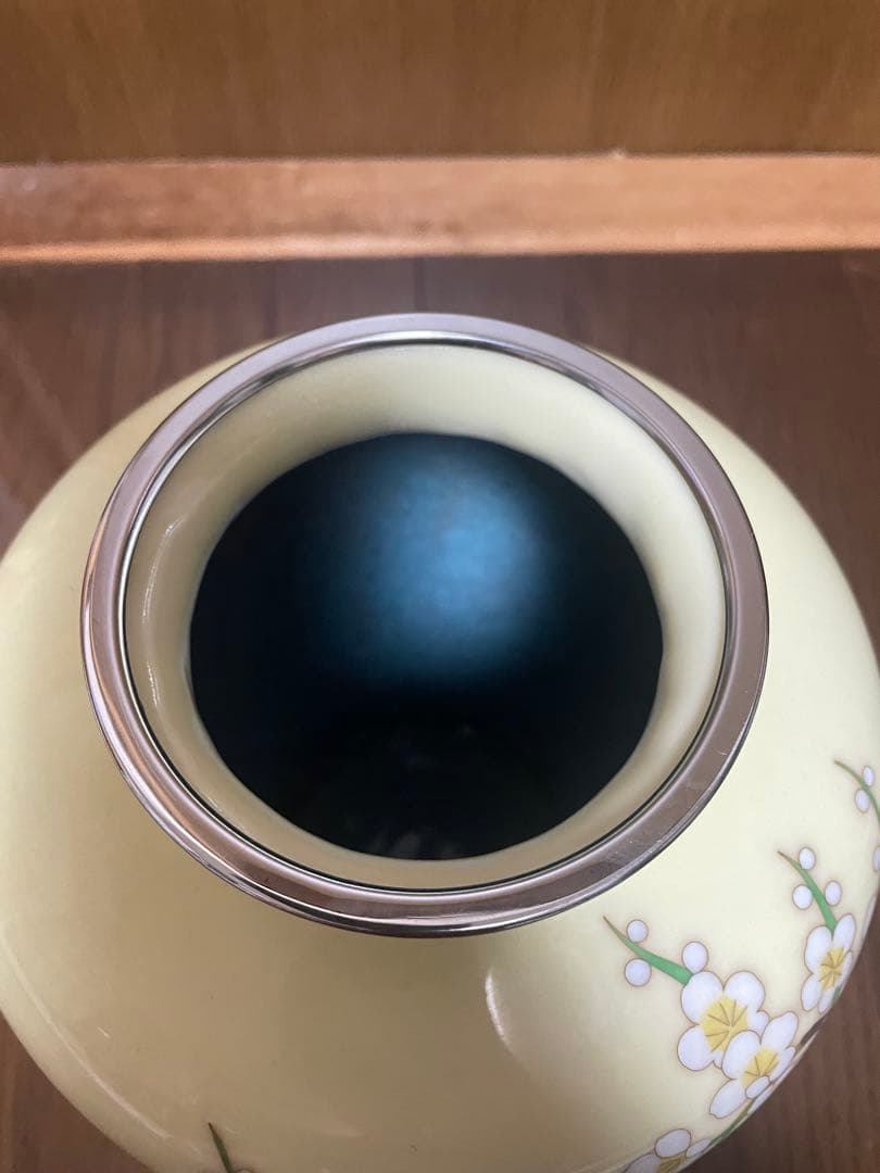 七宝焼　花瓶　美品