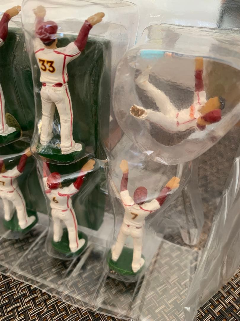 楽天イーグルス　フィギュア4種　2013年優勝胴上/田中将大/岡島豪郎/ウィラー