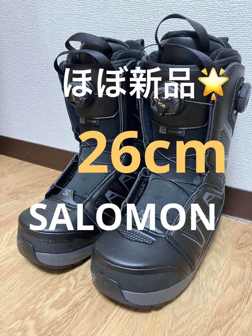 ほぼ新品！ SALOMON LAUNCH 26.0cm 【24-25】