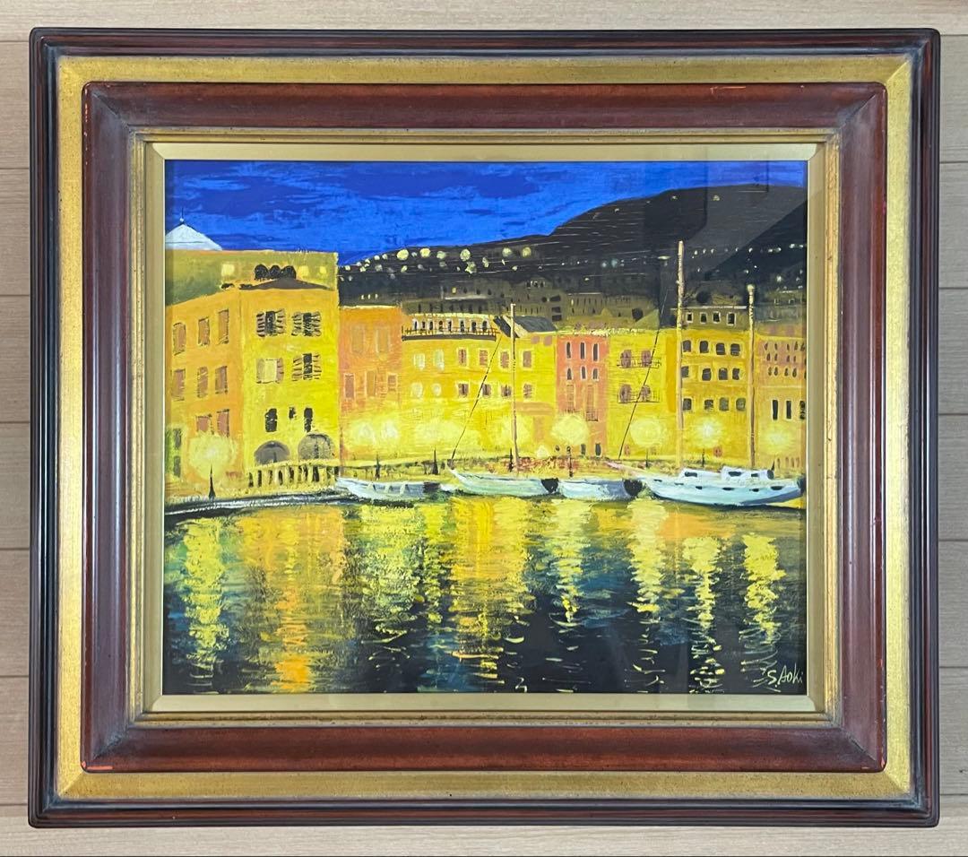 青木誠一　油彩　8号　2003年