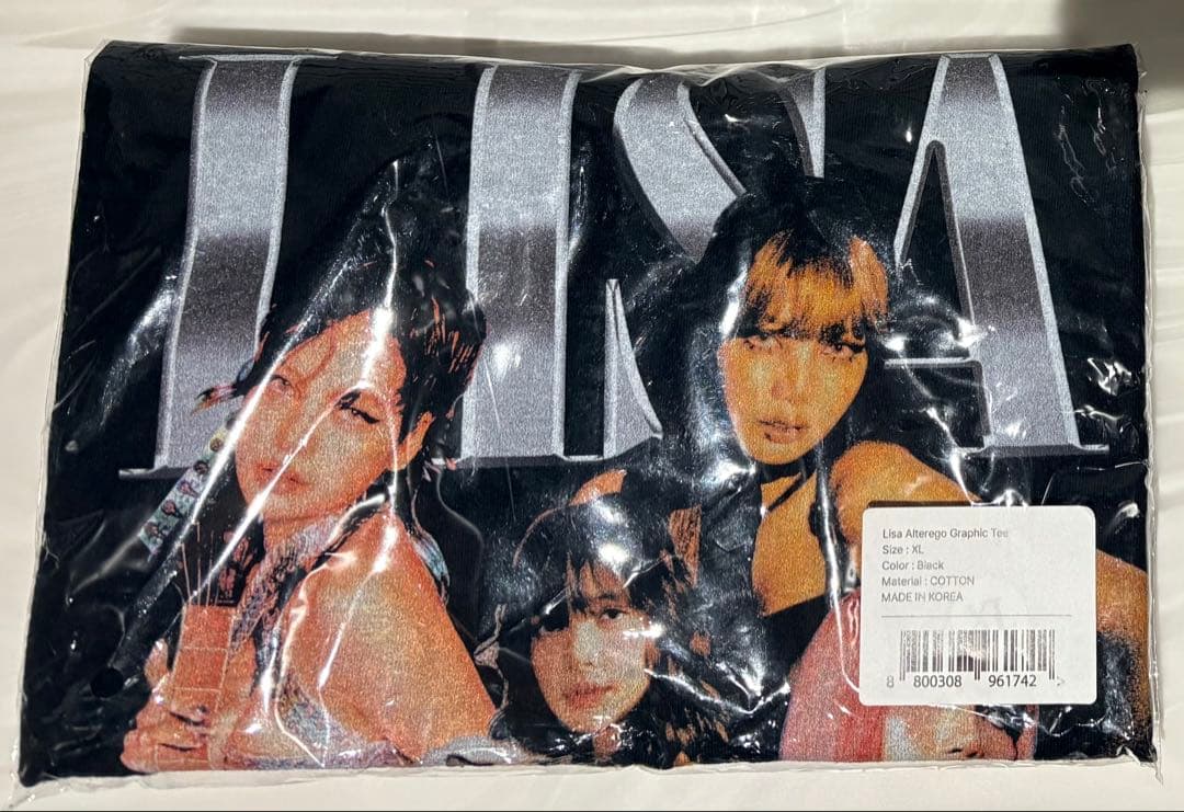 【即日発送】BLACKPINK Lisa Tシャツ XL ポップアップ グッズ