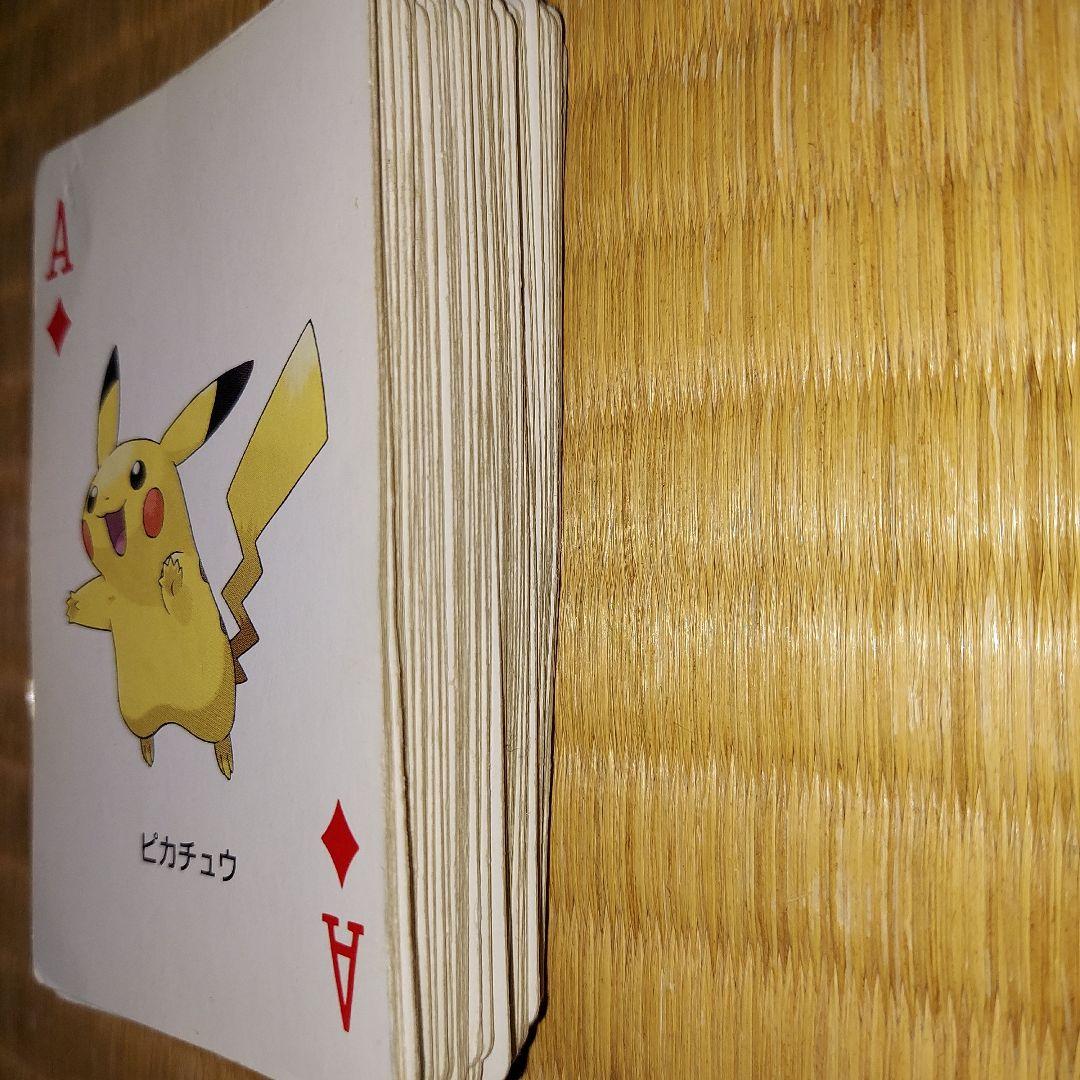 傷あり　ポケモン　トランプ　緑　リーフグリーン