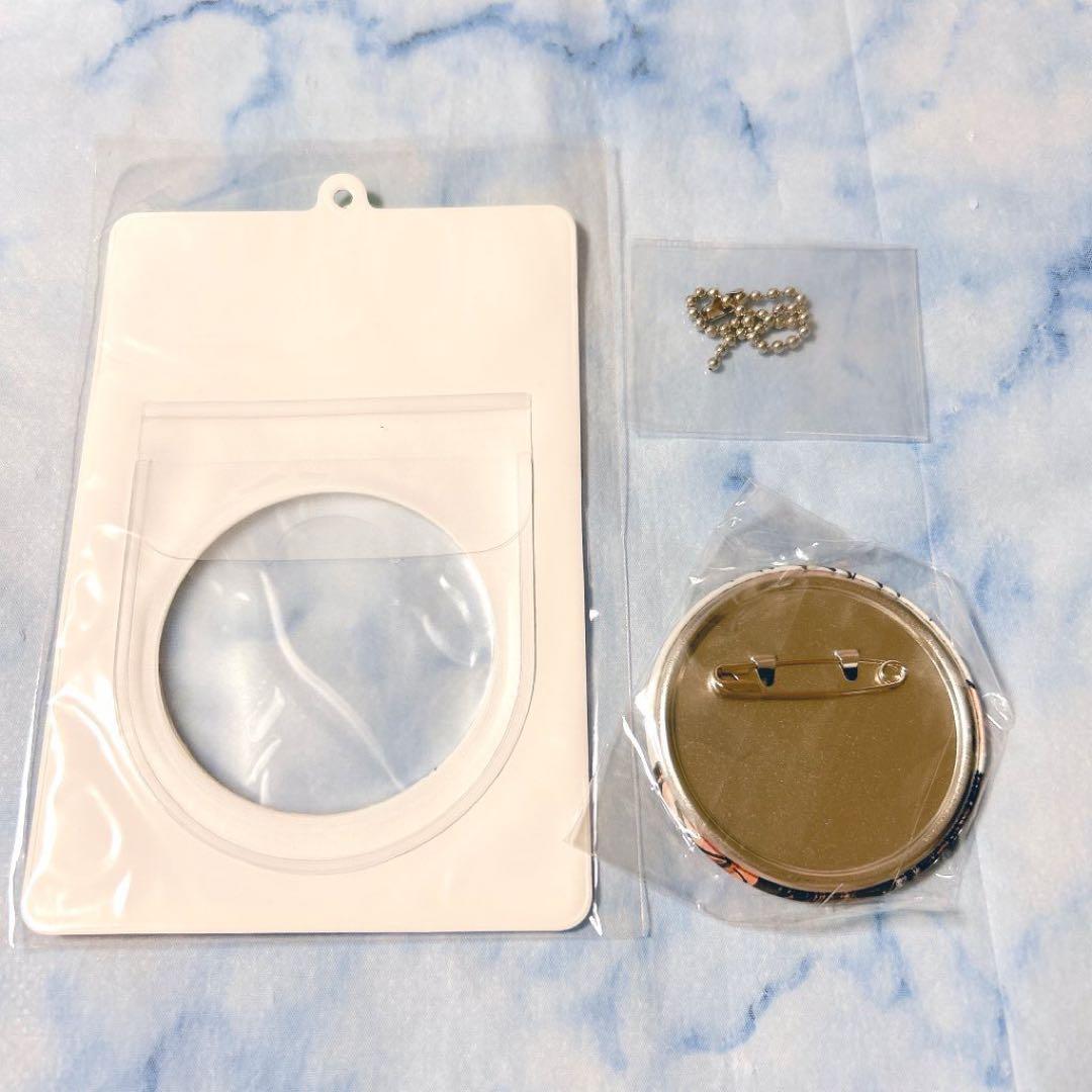 ワンピース　缶バッジ＆特製ホルダーコレクション　ゾロ　サンジ