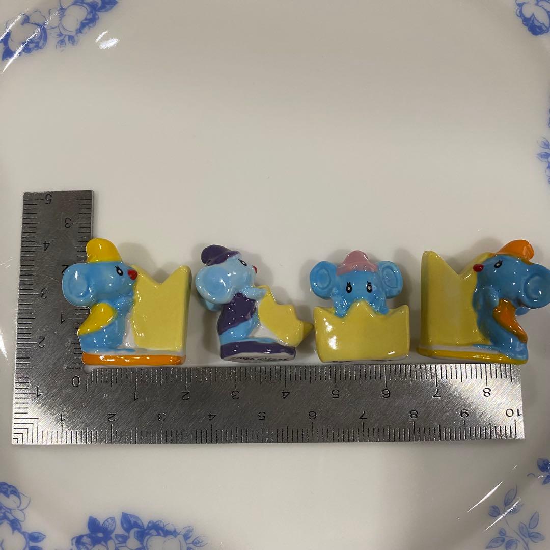 フェーブ ハローキティ10体 フェーヴ 陶器 ミニチュア　王冠