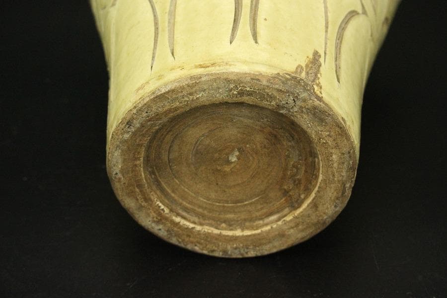 中国美術 磁州窯 纏枝蓮花 梅瓶(HA522)