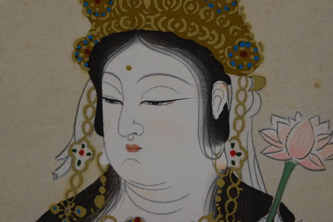 坂東三十三ヶ所霊場集印肉筆掛軸/御朱印/掛軸☆宝船☆Z-639