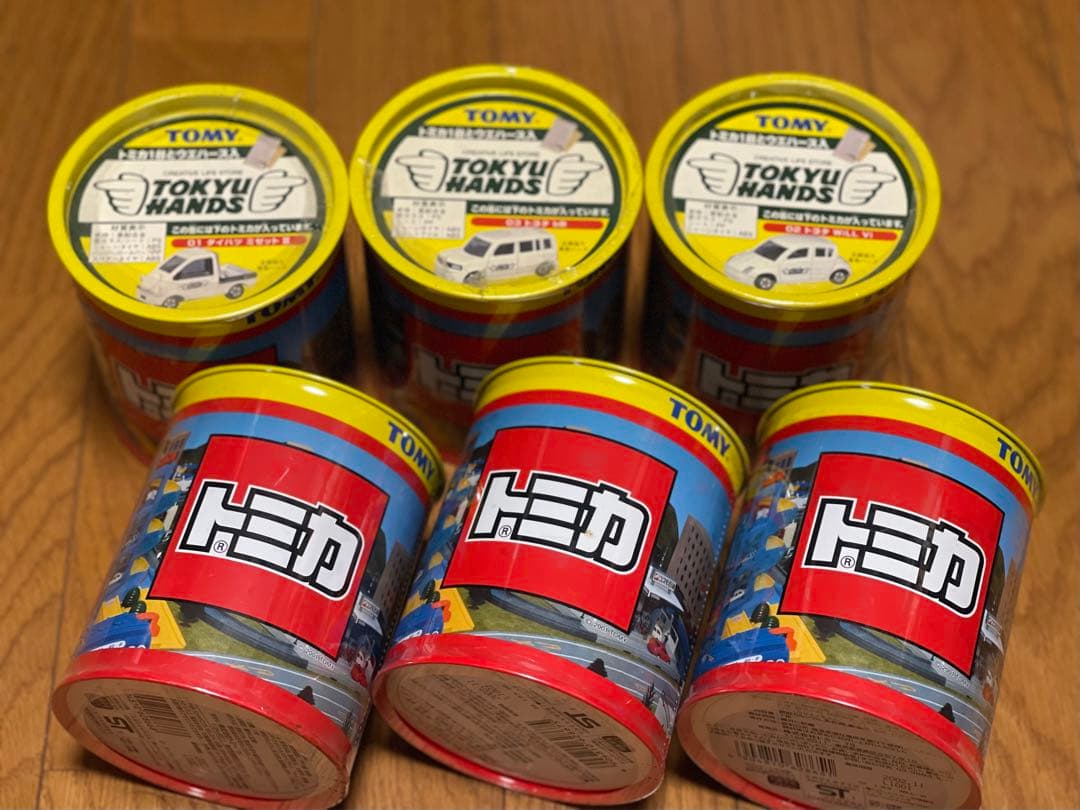 トミカ東急ハンズ6台TOMYダイハツミゼットⅡ＋トヨタbB＋トヨタWILL Vi