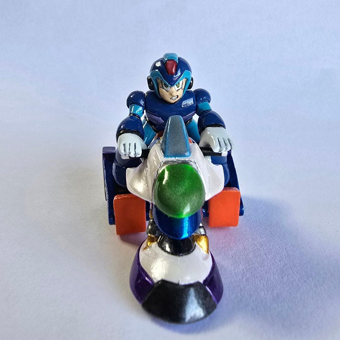 ライドチェイサー チェバル ロックマンX 消しゴム フィギュア 個人塗装品