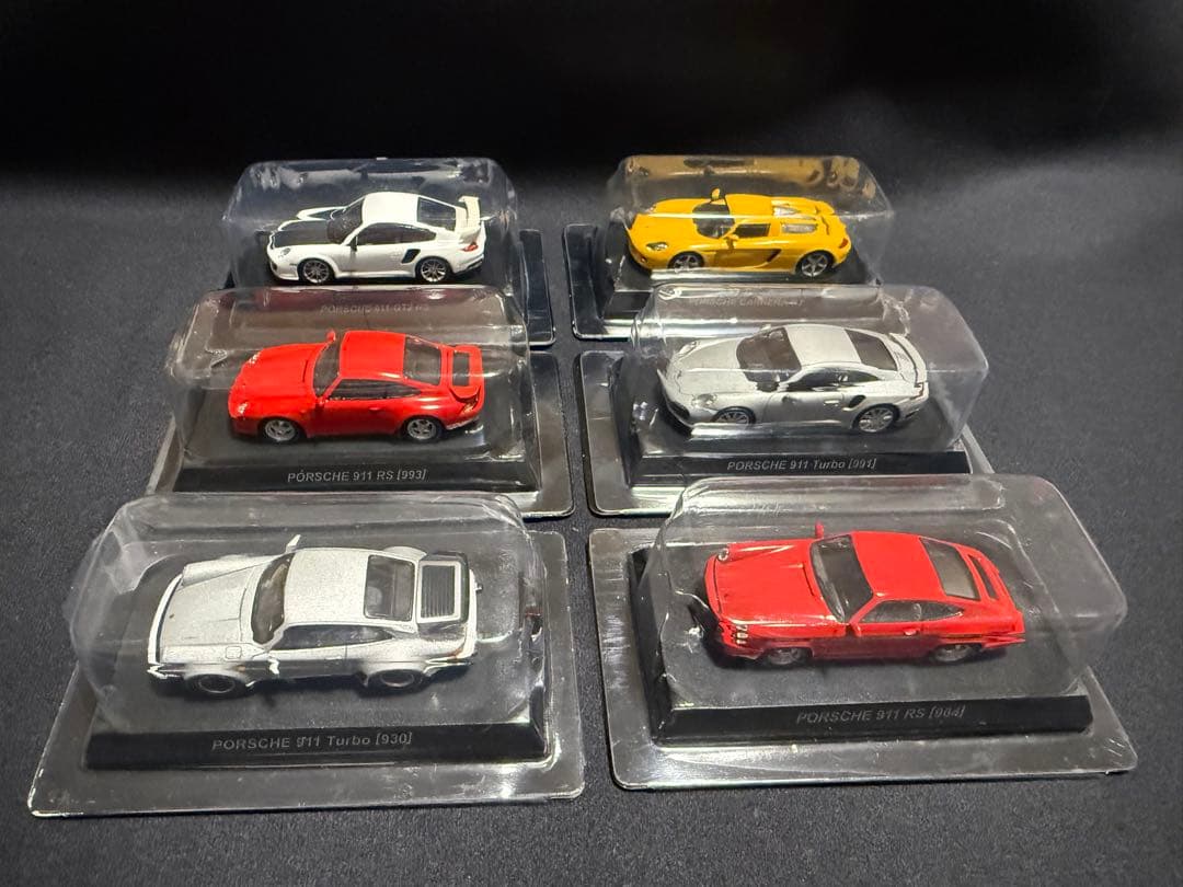 d*7様 京商 1/64 ポルシェ 6台セット