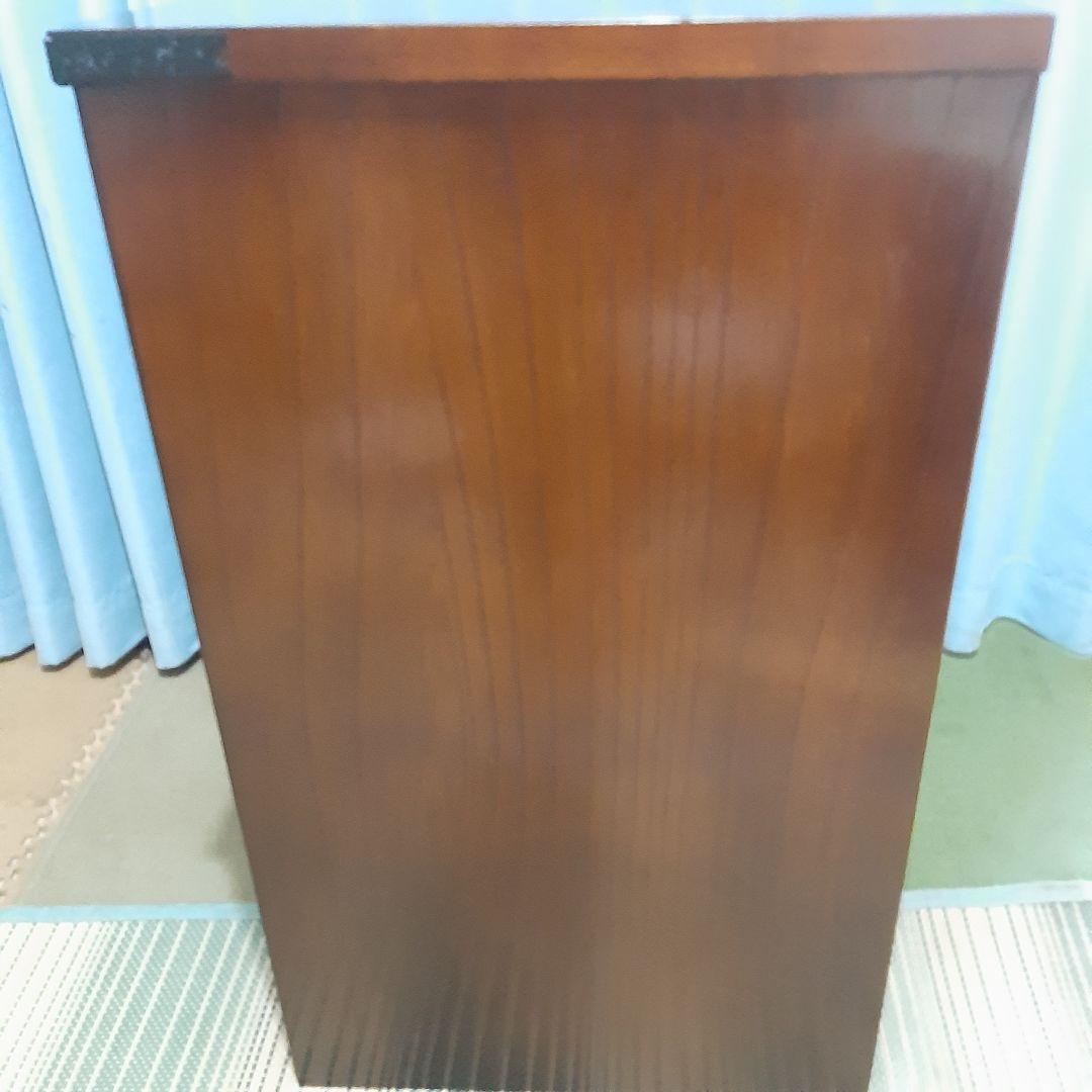 希少 アンティーク 階段 箪笥 引き出し鍵付き 74×76×45 右上がり