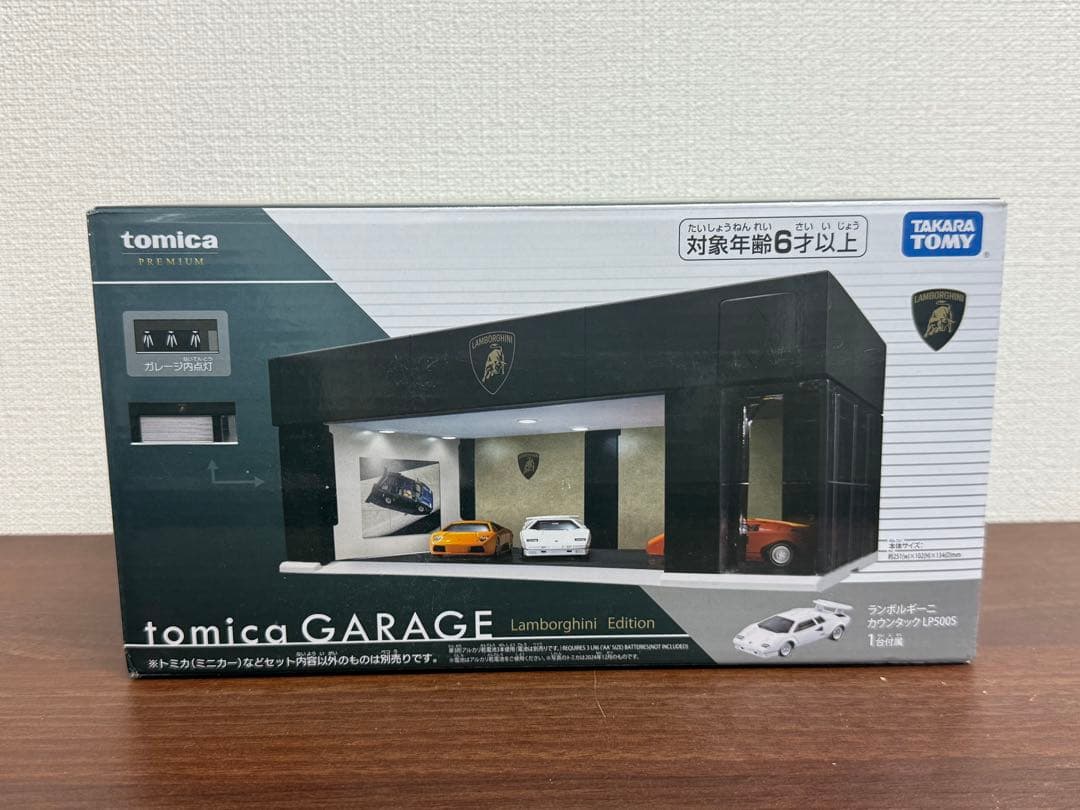 【新品未使用品】トミカGARAGE PREMIUM BLACK Edition